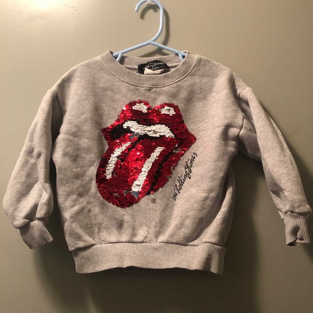 Zara rolling stone sweater